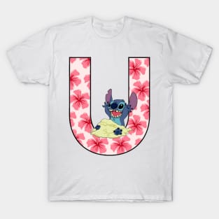 Stitch letter T-Shirt